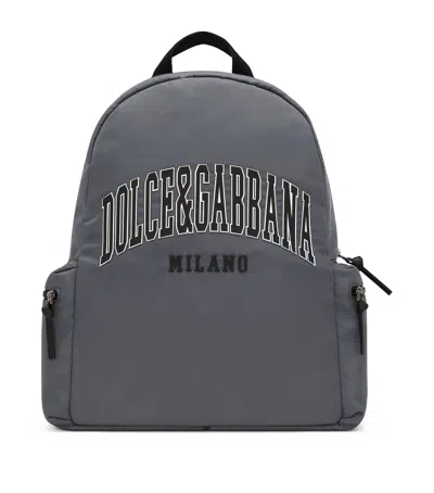DOLCE & GABBANA LOGO BACKPACK
