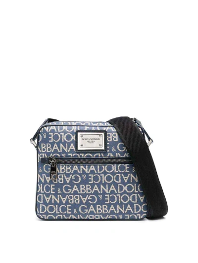 Dolce & Gabbana Logo Bag In Light Pink