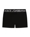 Dolce & Gabbana Bipack Logo Regular Boxer In Black