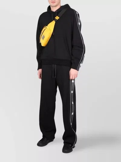 Dolce & Gabbana Logo Bands Jogging Pants In Black