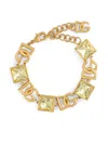Dolce & Gabbana Logo-bead Bracelet In Gold