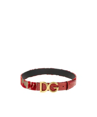 Dolce & Gabbana Logo Belt