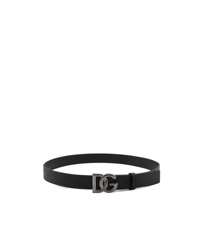 DOLCE & GABBANA LOGO BELT