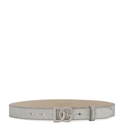 DOLCE & GABBANA LOGO BELT