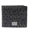 DOLCE & GABBANA LOGO BIFOLD WALLET