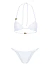 Dolce & Gabbana Logo Bikini In White