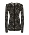 Dolce & Gabbana Logo Blouse In Black