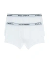 Dolce & Gabbana Logo Boxer Briefs, Pack Of 2 In White