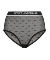 Dolce & Gabbana Logo Briefs In Gray