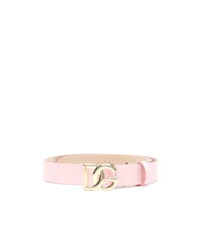 DOLCE & GABBANA DOLCE  GABBANA KIDS DG LOGO BUCKLE BELT