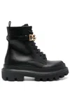 DOLCE & GABBANA DOLCE & GABBANA LOGO BUCKLE BOOTS SHOES