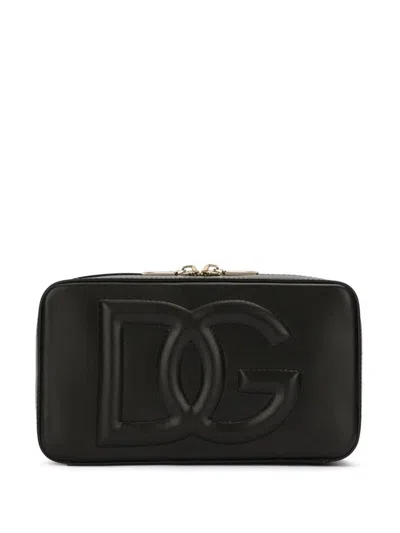 Dolce & Gabbana Logo Camera Bags In Black