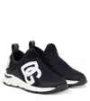 Dolce & Gabbana Sneakers Aus Canvas In Schwarz