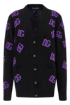 Dolce & Gabbana Logo Cardigan Sweaters And Cardigans Multicolor In Multi