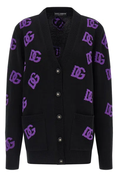 DOLCE & GABBANA LOGO CARDIGAN