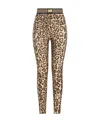 Dolce & Gabbana Logo Casual Pants In Nude