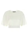 Dolce & Gabbana Elasticated-waistband Cotton-blend T-shirt