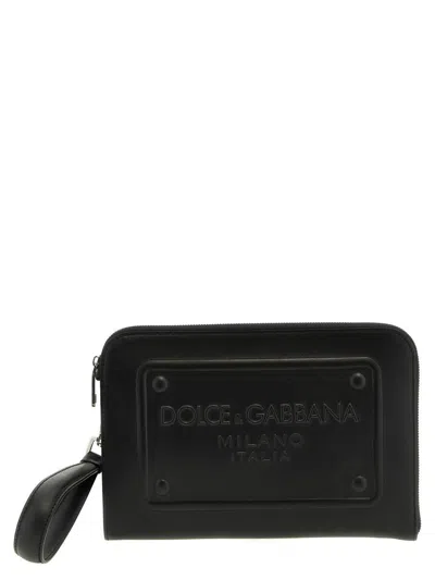 Dolce & Gabbana Logo Clutch Bag