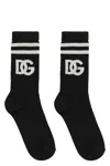 Dolce & Gabbana Intarsia-knit Logo Socks