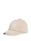 Dolce & Gabbana Logo Cotton Cap In Neutrals