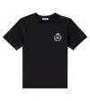 Dolce & Gabbana Cotton Logo-patch T-shirt In Black