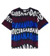 Dolce & Gabbana Blue T-shirt For Boy With Logo In Blue