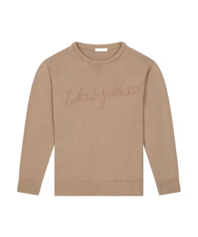 Dolce & Gabbana Long-sleeved Sweater In Multi