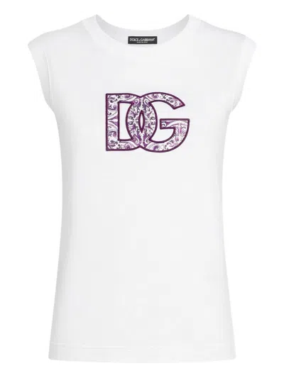 DOLCE & GABBANA DOLCE & GABBANA LOGO COTTON T-SHIRT