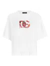 Dolce & Gabbana Logo Cotton T-shirt In White