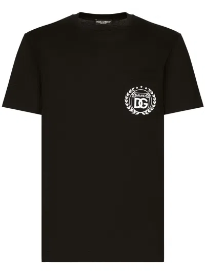 DOLCE & GABBANA DOLCE & GABBANA LOGO COTTON T SHIRT