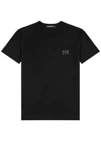 DOLCE & GABBANA DOLCE & GABBANA LOGO COTTON T-SHIRT