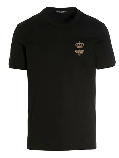 DOLCE & GABBANA DOLCE & GABBANA LOGO COTTON T-SHIRT