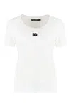 Dolce & Gabbana Logo Cotton T-shirt In White