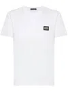 Dolce & Gabbana Logo Cotton T-shirt In White