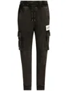 Dolce & Gabbana Logo-patch Tapered Cargo Pants For Men