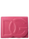 Dolce & Gabbana Logo Crossbody Bag Crossbody Bags Fuchsia In Pink