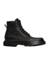 Dolce & Gabbana Ankle Boots In Smooth Calf Leather In Black