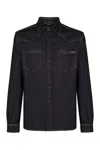 Dolce & Gabbana Denim Shirt Collar Button-down