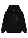 Dolce & Gabbana Hooded Sweatshirt In Black