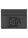 Dolce & Gabbana Logo Detail Leather Card Holder