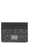 Dolce & Gabbana Logo Jacquard Card Holder