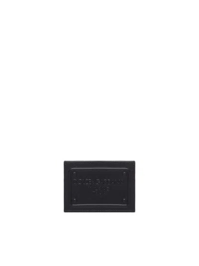 Dolce & Gabbana Credit Card Case In Black  