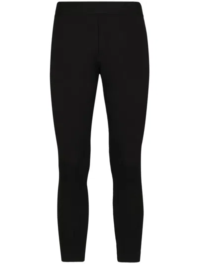 Dolce & Gabbana Logo-detail Leggings In Black