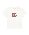 Dolce & Gabbana Cotton Dg Logo T-shirt In White