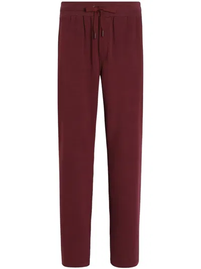 Dolce & Gabbana Logo-detail Track Pants In Red