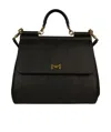 Dolce & Gabbana Logo Details Handbag In Black