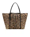 Dolce & Gabbana Logo Details Handbag In Black