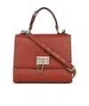 Dolce & Gabbana Logo Details Handbag In Brown