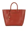 Dolce & Gabbana Logo Details Handbag In Brown