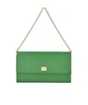 Dolce & Gabbana Logo Details Handbag In Green